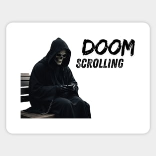 Doom Scrolling Sticker